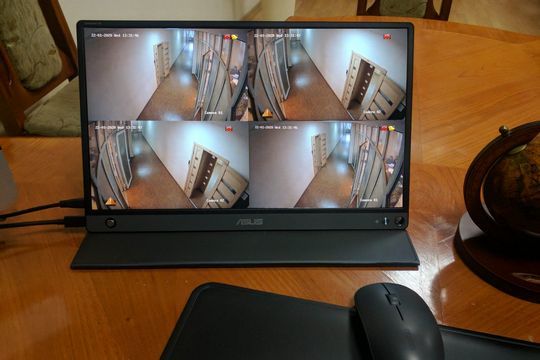 Видеонаблюдение, Монитор ASUS 15.6